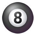 Emoji 🎱 Palla Da Biliardo su Samsung One UI 6.1.