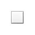 ▫️ Emoji Quadrado Branco Pequeno na Samsung One UI 6.1.