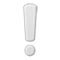 ❕ Emoji Exclamación Blanca en Samsung One UI 6.1.