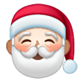 Emoji 🎅🏻 Babbo Natale: Carnagione Chiara su Samsung One UI 6.1.