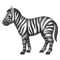 Emoji 🦓 Zebra su Samsung One UI 6.1.