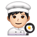 Emoji 👨🏻‍🍳 Cuoco: Carnagione Chiara su Samsung One UI 6.1.