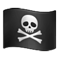 Émoji 🏴‍☠️ Drapeau De Pirate sur Samsung One UI 6.1.