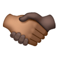 🫱🏾‍🫲🏿 Emoji Handschlag: mitteldunkle Hautfarbe, dunkle Hautfarbe Samsung One UI 6.1.