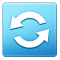 🔄 Emoji kreisförmige Pfeile gegen den Uhrzeigersinn Samsung One UI 6.1.