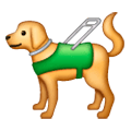 🦮 Emoji Perro Guía en Samsung One UI 6.1.