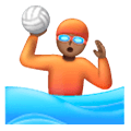 🤽🏾 Emoji Wasserballspieler(in): mitteldunkle Hautfarbe Samsung One UI 6.1.