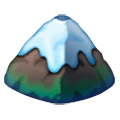 🏔️ Emoji Montaña Con Nieve en Samsung One UI 6.1.