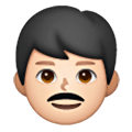 👨🏻 Emoji Hombre: Tono De Piel Claro en Samsung One UI 6.1.
