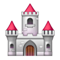 Émoji 🏰 Château sur Samsung One UI 6.1.