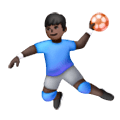 🤾🏿‍♂️ Emoji Hombre Jugando Al Balonmano: Tono De Piel Oscuro en Samsung One UI 6.1.