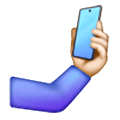 🤳🏻 Emoji Selfie: helle Hautfarbe Samsung One UI 6.1.