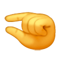 Emoji 🤏 Mano Che Fa Il Gesto Del Pizzico su Samsung One UI 6.1.