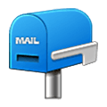 📪 Emoji geschlossener Briefkasten ohne Post Samsung One UI 6.1.