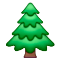 🌲 Emoji árbol De Hoja Perenne en Samsung One UI 6.1.