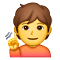 🧏 Emoji gehörlose Person Samsung One UI 6.1.