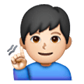 🧏🏻‍♂️ Emoji Hombre Sordo: Tono De Piel Claro en Samsung One UI 6.1.