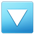 🔽 Emoji Triángulo Hacia Abajo en Samsung One UI 6.1.