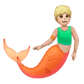 Emoji 🧜🏼 Sirena: Carnagione Abbastanza Chiara su Samsung One UI 6.1.