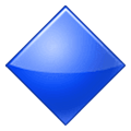 🔷 Emoji Rombo Azul Grande en Samsung One UI 6.1.