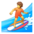 🏄 Emoji Surfer(in) Samsung One UI 6.1.