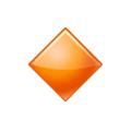 Émoji 🔸 Petit Losange Orange sur Samsung One UI 6.1.