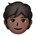 🧑🏿 Emoji Pessoa: Pele Escura na Samsung One UI 6.1.