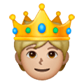 🫅🏼 Emoji Pessoa Com Coroa: Pele Morena Clara na Samsung One UI 6.1.