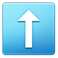 Emoji ⬆️ Freccia Rivolta Verso L’alto su Samsung One UI 6.1.