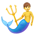 🧜‍♂️ Emoji Sirena Hombre en Samsung One UI 6.1.