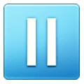 Emoji ⏸️ Pulsante Pausa su Samsung One UI 6.1.