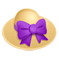 Emoji 👒 Cappello Da Donna su Samsung One UI 6.1.