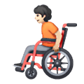 🧑🏻‍🦽 Emoji Persona en silla de ruedas manual: tono de piel claro en Samsung One UI 6.1.