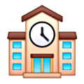 Emoji 🏫 Scuola su Samsung One UI 6.1.
