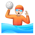🤽🏻 Emoji Persona Jugando Al Waterpolo: Tono De Piel Claro en Samsung One UI 6.1.