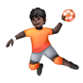 Émoji 🤾🏿 Personne Jouant Au Handball : Peau Foncée sur Samsung One UI 6.1.