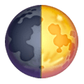 Emoji 🌓 Primo Quarto Di Luna su Samsung One UI 6.1.