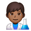 👨🏾‍🔬 Emoji Wissenschaftler: mitteldunkle Hautfarbe Samsung One UI 6.1.