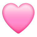 🩷 Emoji Rosa Herz Samsung One UI 6.1.