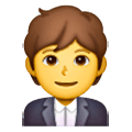🧑‍💼 Emoji Empleado de oficina en Samsung One UI 6.1.