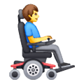 👨‍🦼‍➡️ Emoji Mann im motorisierten Rollstuhl nach rechts gerichtet Samsung One UI 6.1.