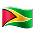 🇬🇾 Emoji Bandera: Guyana en Samsung One UI 6.1.