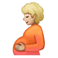 🫄🏼 Emoji Persona Embarazada: Tono De Piel Claro Medio en Samsung One UI 6.1.