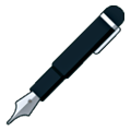 Emoji 🖋️ Penna Stilografica su Samsung One UI 6.1.