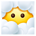 Emoji 😶‍🌫️ Faccia Tra Le Nuvole su Samsung One UI 6.1.