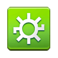 ⛮ Emoji Zahnrad mit Griffen Samsung One UI 6.1.