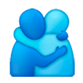🫂 Emoji Gente abrazando en Samsung One UI 6.1.