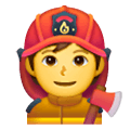 Émoji 🧑‍🚒 Pompier sur Samsung One UI 6.1.
