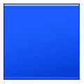 🟦 Emoji blaues Viereck Samsung One UI 6.1.