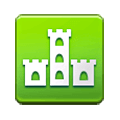 Émoji ⛫ Château sur Samsung One UI 6.1.